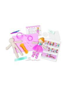 4M-02731,Set creativ Realizeaza propria papusa - Balerina 2