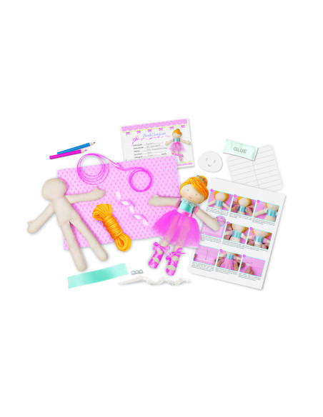 4M-02731,Set creativ Realizeaza propria papusa - Balerina