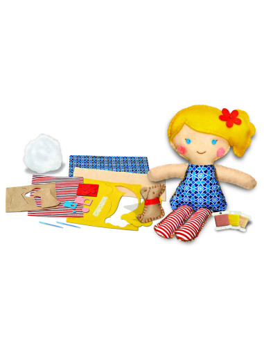 4M-02767,Set creativ Coase propria papusa cu catelus