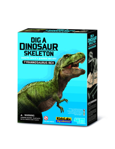 4M-03221,Set educativ Sapa si descopera Dinozauri - T-Rex