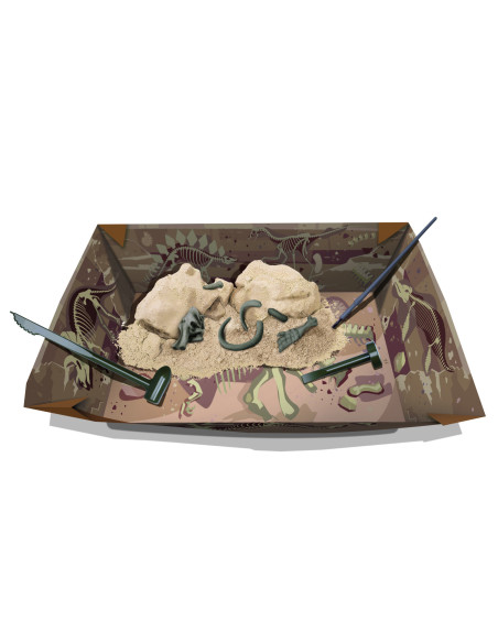 4M-03236,Set educativ Sapa si descopera Dinozauri - Mamut