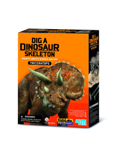 4M-03228,Set educativ Sapa si descopera Dinozauri - Triceratops