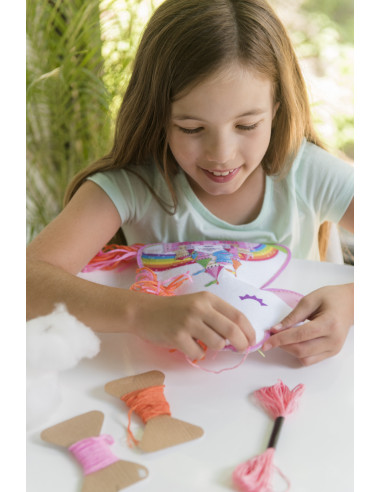 4M-04744,Set creativ DIY - Perna Unicorn