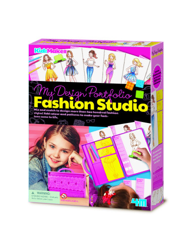 4M-04720,Set creativ - Studio Fashion Designer