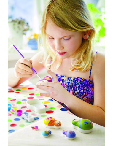 4M-04617,Set creativ de pictat - Cutiute Matrioshka