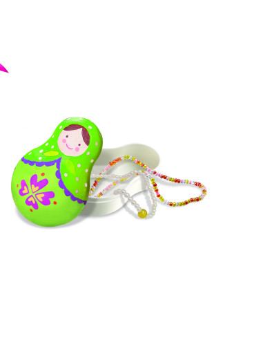 4M-04617,Set creativ de pictat - Cutiute Matrioshka