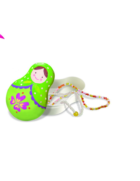 4M-04617,Set creativ de pictat - Cutiute Matrioshka