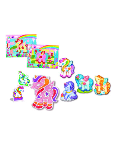 4M-05536,Set creativ - Unicorni magici