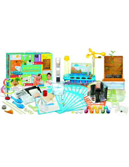 4M-01720,Kit stiintific - Descoperiri stiintifice Vol. 2 - Mediul Inconjurator - 42 experimente, STEAM Kids