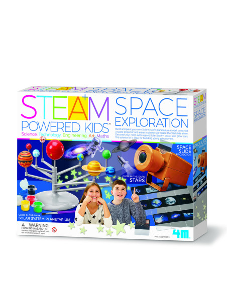 4M-05537,Kit stiintific - Explorarea Spatiului, STEAM Kids