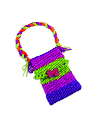 4M-05539,Kit stiintific - Tricotat si Crosetat, STEAM Kids