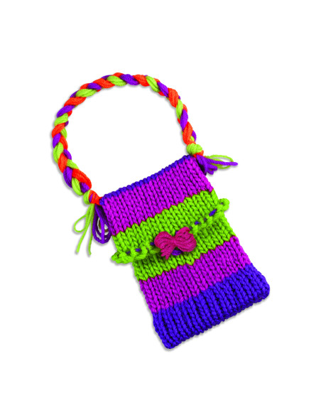 4M-05539,Kit stiintific - Tricotat si Crosetat, STEAM Kids