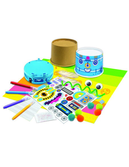 4M-04920,Kit creativ STEM - Robotul din carton, Thinking Kits