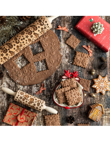 FB-SNOW-1,Sucitor creativ de Craciun - Om de Zapada