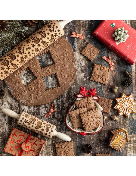 FB-SNOW-1,Sucitor creativ de Craciun - Om de Zapada