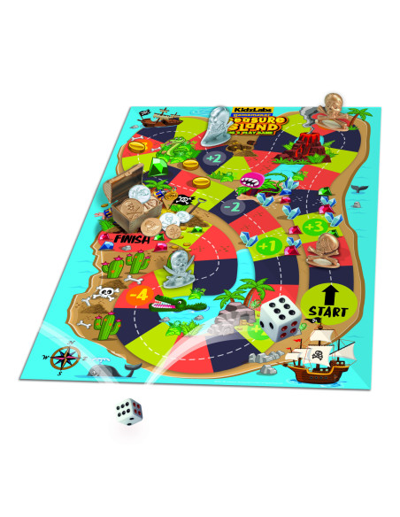 4M-03449,Creaza propriul joc - Insula comorii KidzLabs