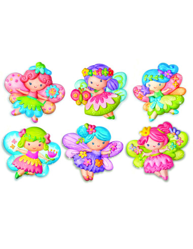 4M-03524,Atelier creativ Modeleaza si picteaza - Zane cu sclipici