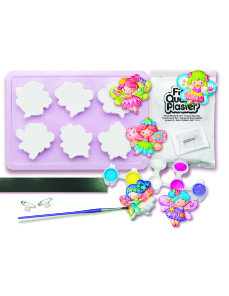 4M-03524,Atelier creativ Modeleaza si picteaza - Zane cu sclipici