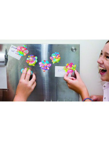 4M-03524,Atelier creativ Modeleaza si picteaza - Zane cu sclipici