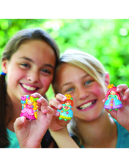 4M-03528,Atelier creativ Modeleaza si picteaza - Printesa cu sclipici