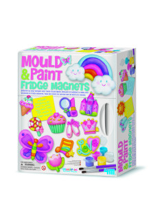 4M-03536,Atelier creativ Modeleaza si picteaza - Magneti pentru frigider