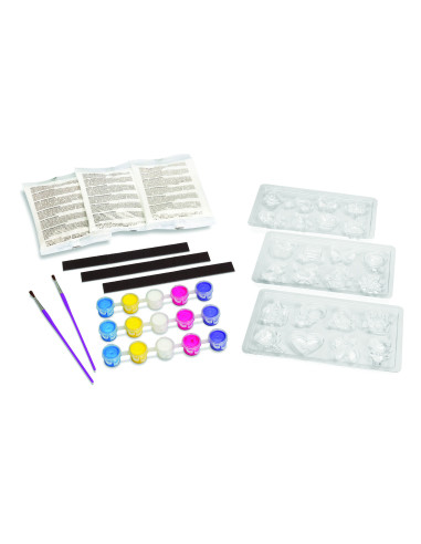 4M-03536,Atelier creativ Modeleaza si picteaza - Magneti pentru frigider