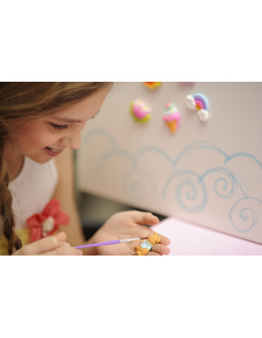 4M-03536,Atelier creativ Modeleaza si picteaza - Magneti pentru frigider