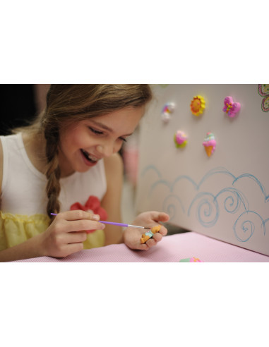 4M-03536,Atelier creativ Modeleaza si picteaza - Magneti pentru frigider