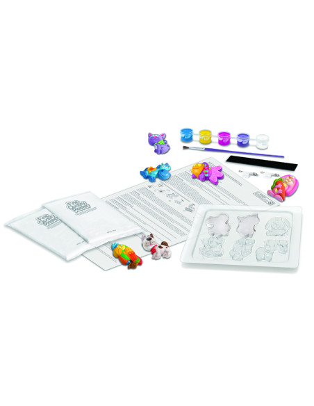 4M-03539,Atelier creativ Modeleaza si picteaza - Animale dragute