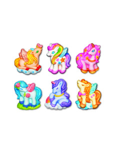 4M-04708,Atelier creativ Modeleaza si picteaza - Unicorni cu sclipici 2
