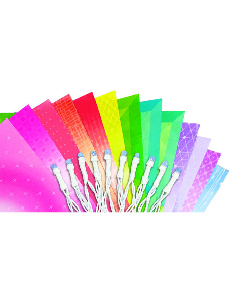 4M-04725,Set creativ DIY - Luminite cu flori origami