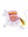 4M-04758,Set creativ DIY - Geanta din piele artificiala Unicorn