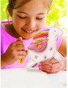 4M-04758,Set creativ DIY - Geanta din piele artificiala Unicorn