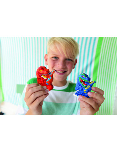 4M-04777,Atelier creativ 3D Modeleaza si picteaza - Dinozaur