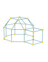 KB010001,Kit constructie 3D - Cort pentru copii - albastru galben
