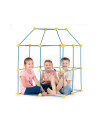 KB010001,Kit constructie 3D - Cort pentru copii - albastru galben