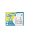 KB010001,Kit constructie 3D - Cort pentru copii - albastru galben