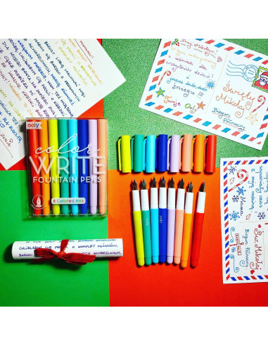 132-092,Set 8 stilouri Color Write