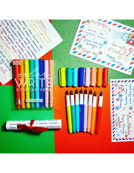 132-092,Set 8 stilouri Color Write