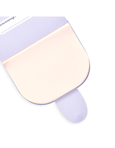 118-224,Caiet desen portabil - Panda mov