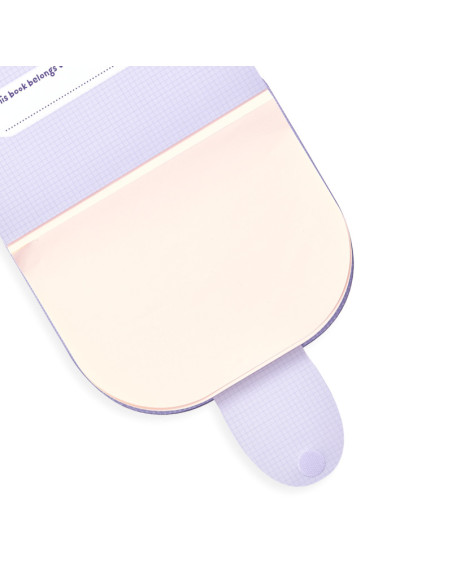 118-224,Caiet desen portabil - Panda mov