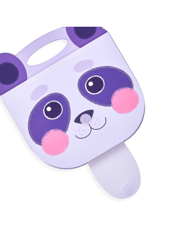 118-224,Caiet desen portabil - Panda mov
