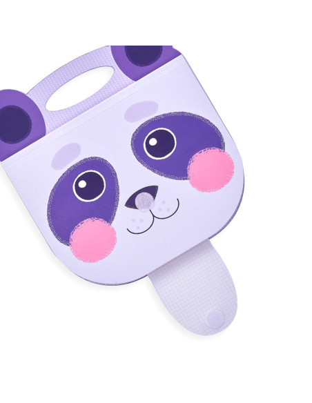 118-224,Caiet desen portabil - Panda mov
