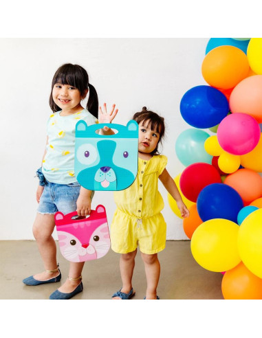 118-224,Caiet desen portabil - Panda mov