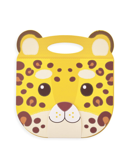 118-225,Caiet desen portabil - Leopard galben