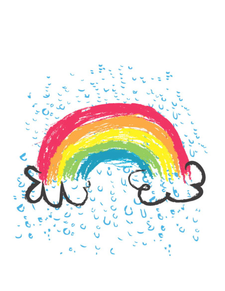 133-48,Creioane cu gel pentru geam si sticla, Rainy Dayz, set 12 culori lavabile