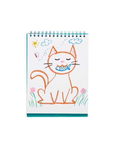 133-098,Creioane acuarele cu gel, Cat Parade, set 12 culori