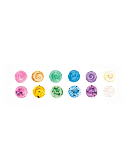 126-016,Vopsele decorative acrilice, perle si sclipici, Cosmic Shine