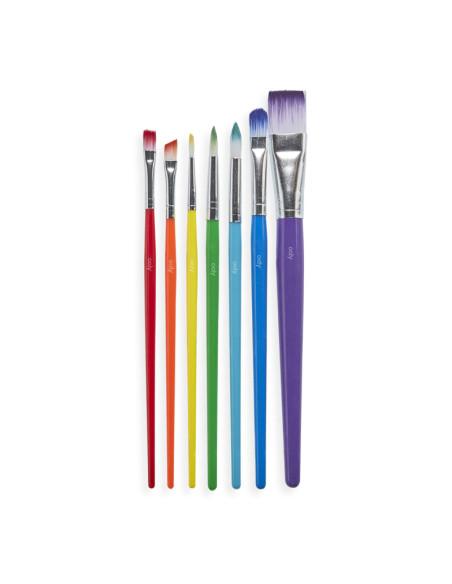 126-005,Set de 7 pensule universale, colorate