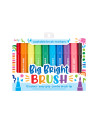 130-090,Carioci lavabile cu pensula, Big Bright Brush, set 10 culori